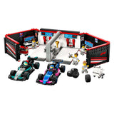 Lego City 60444 F1 Garage med Mercedes-AMG og Alpine biler