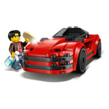 Lego city 60448 rode sportwagen