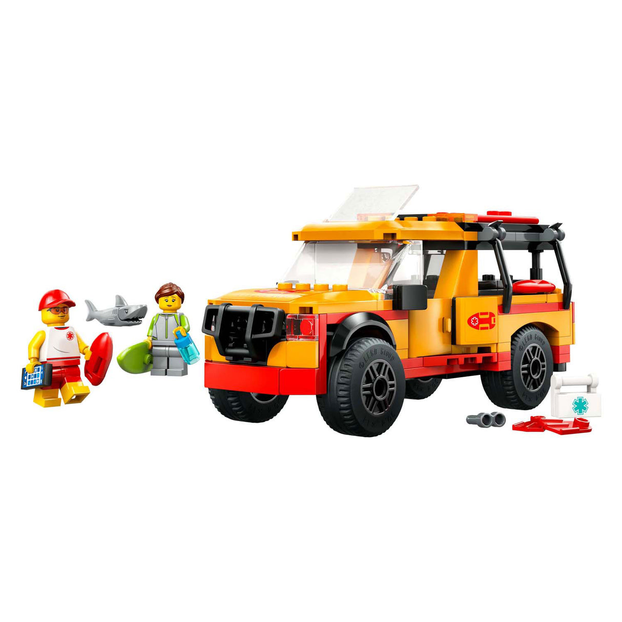 Lego city 60453 strandwacht reddingstruck