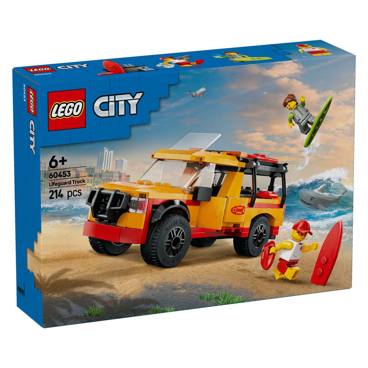 Lego city 60453 strandwacht reddingstruck