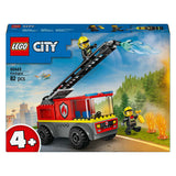 LEGO City Fire Brigade Ladder Car s figurami - 60463