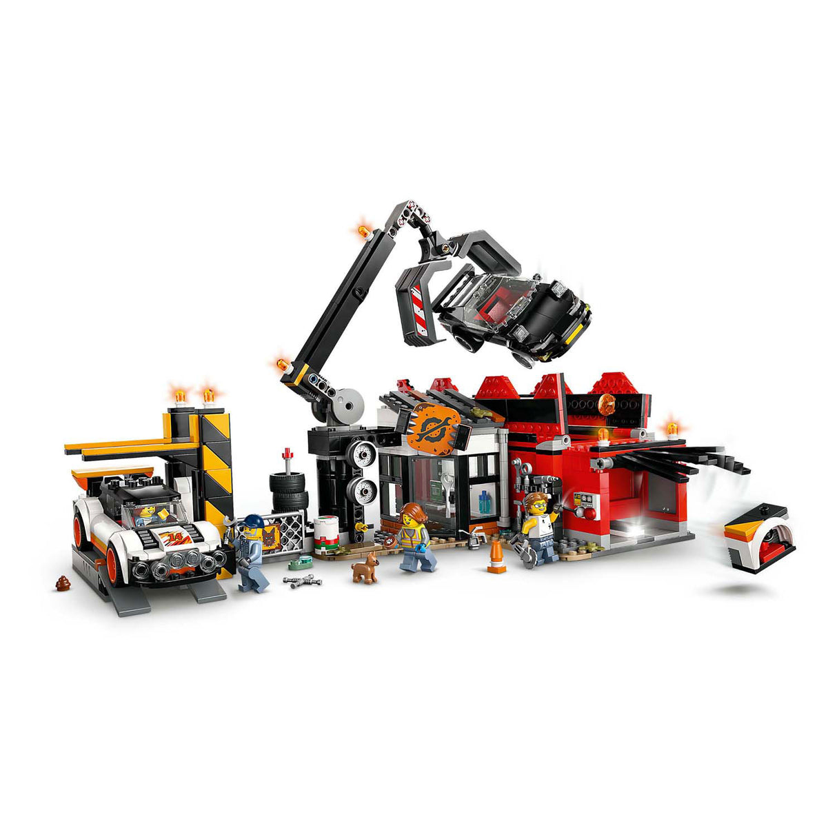 LEGO City 60472 Schrro sterta z samochodami