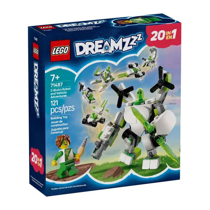 Lego Dreamzzzz 71487 Z-Blobs robot in dogodivščine za vozila