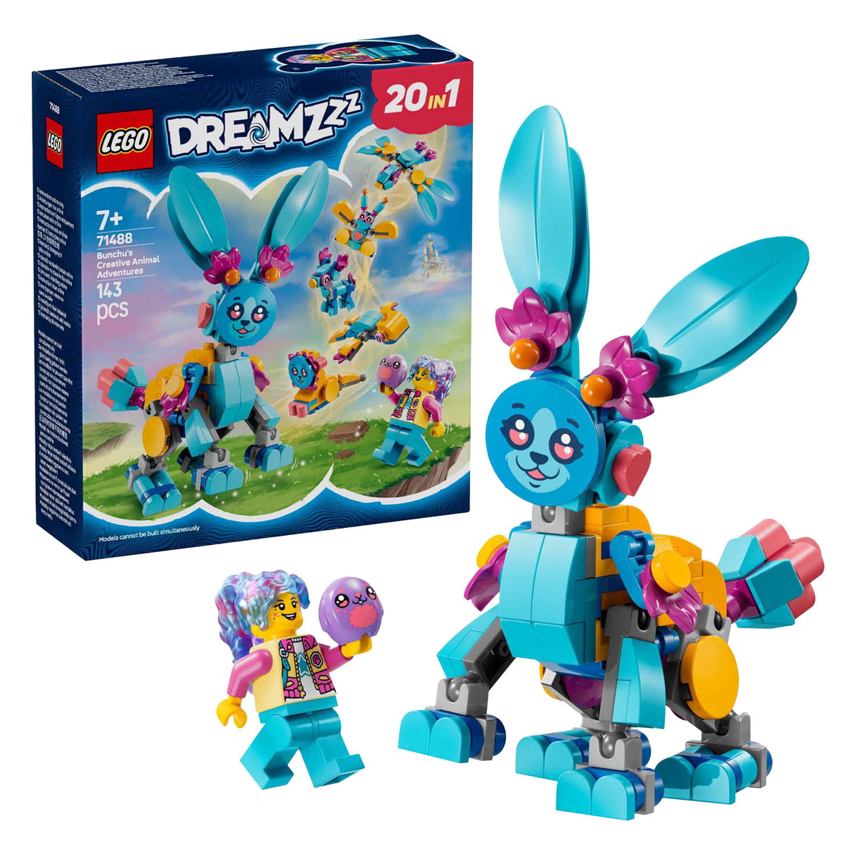 Lego Dreamzzz 71488 Adventures animales créatives de Bunchu