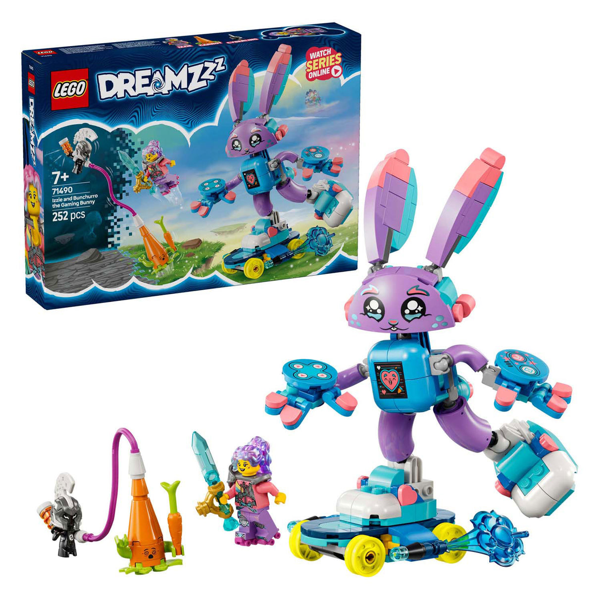 Lego Dreamzzz 71490 Izzie et Bunchurro le lapin de jeu