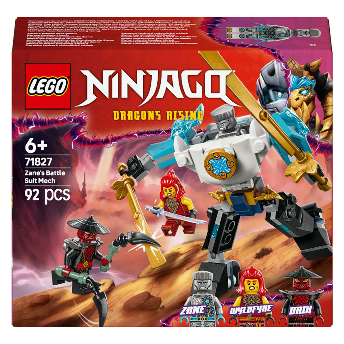 Lego Ninjago 71827 Zane's Fight Mecha