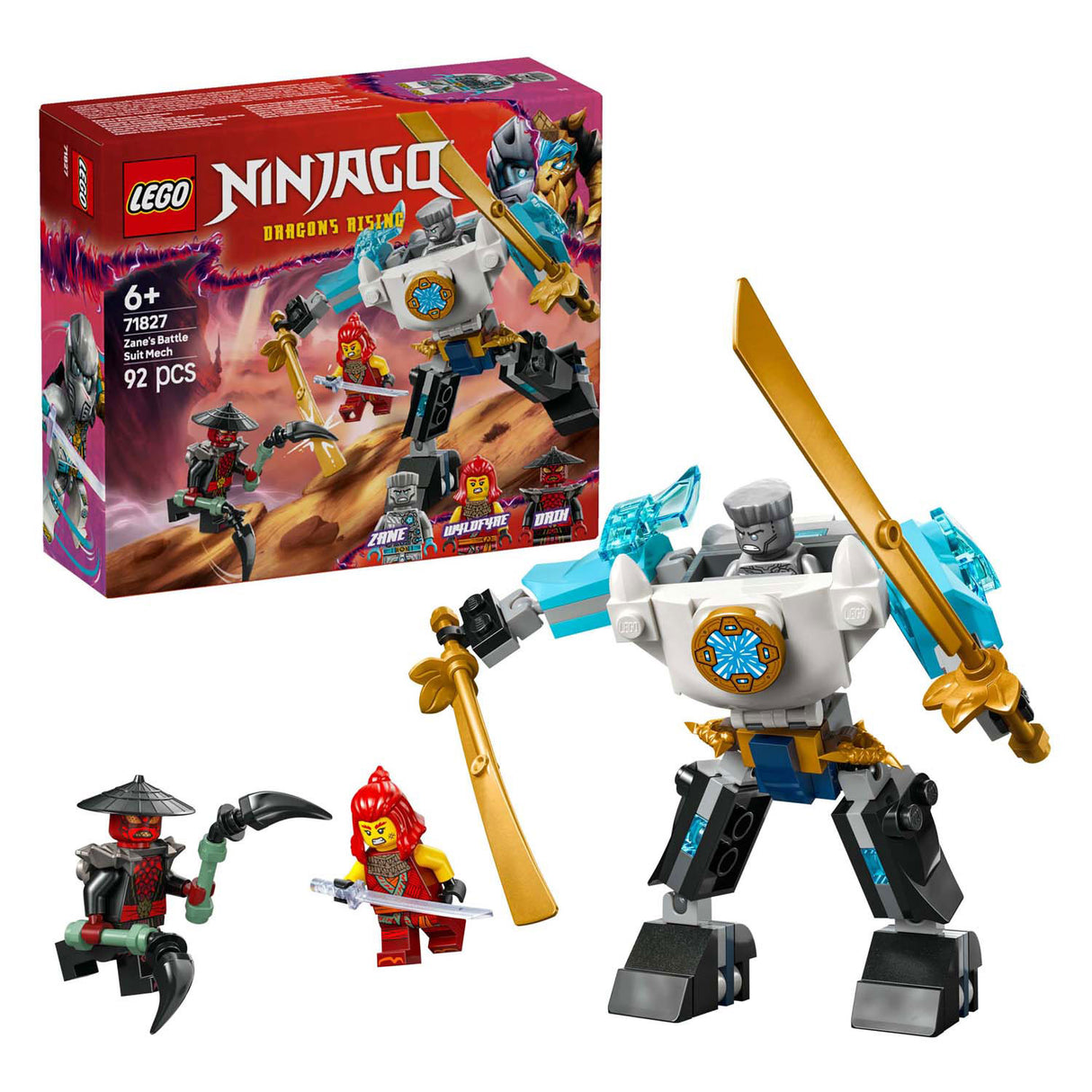 Lego Ninjago 71827 Zane Kampfmech