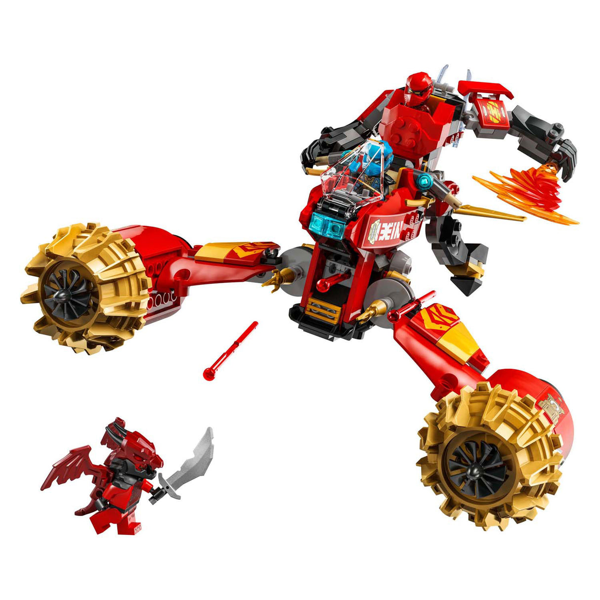 Lego Ninjago 71830 Kais Mecha-Sturmfahrzeug