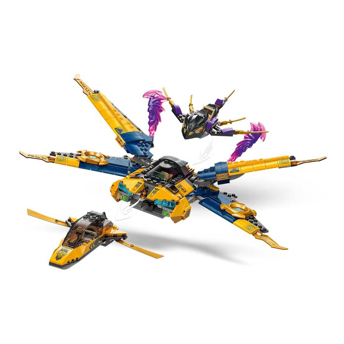 LEGO NINJAGO 71833 Ras y Arins Superstormplaat