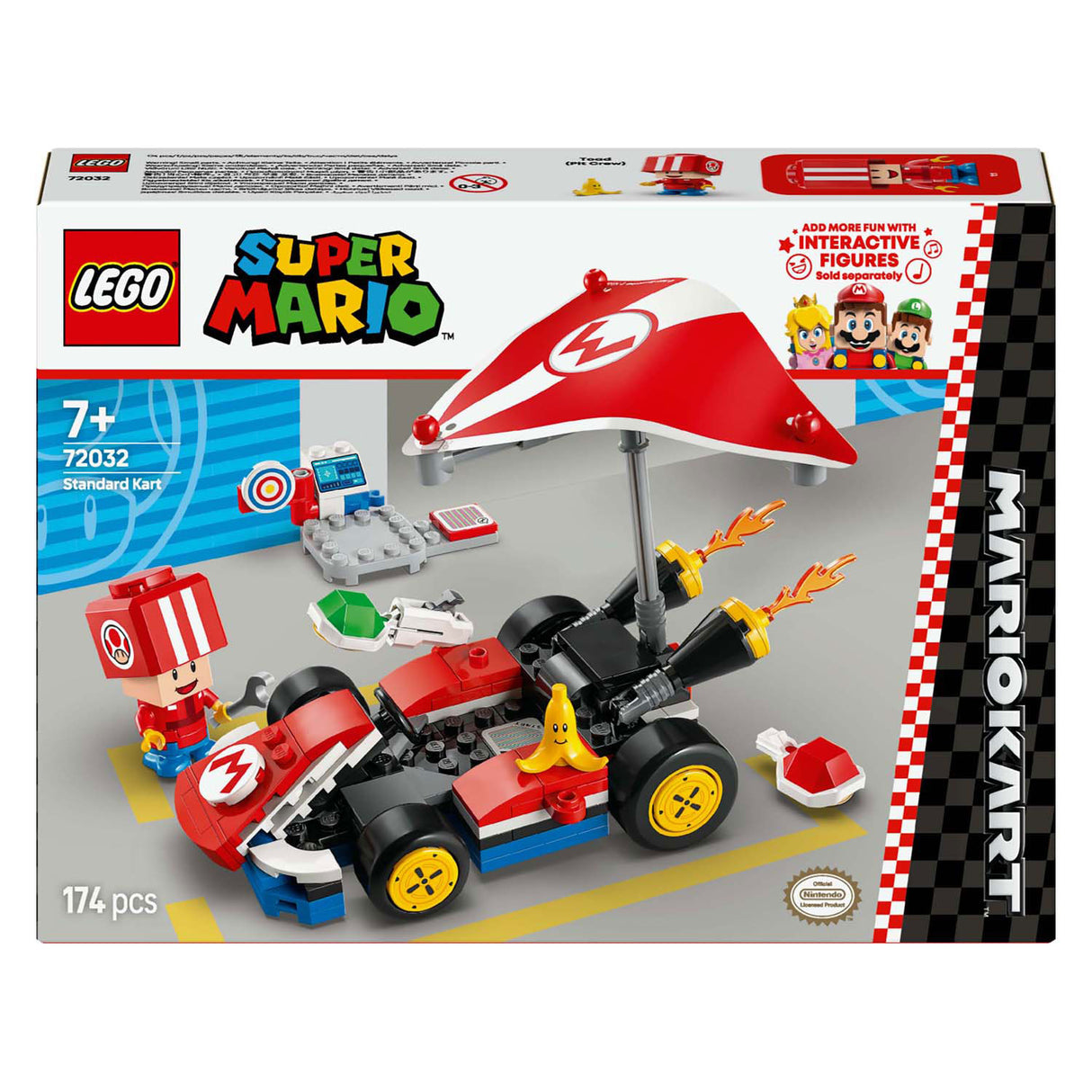 Lego super mario 72032 mario kart standaardkart