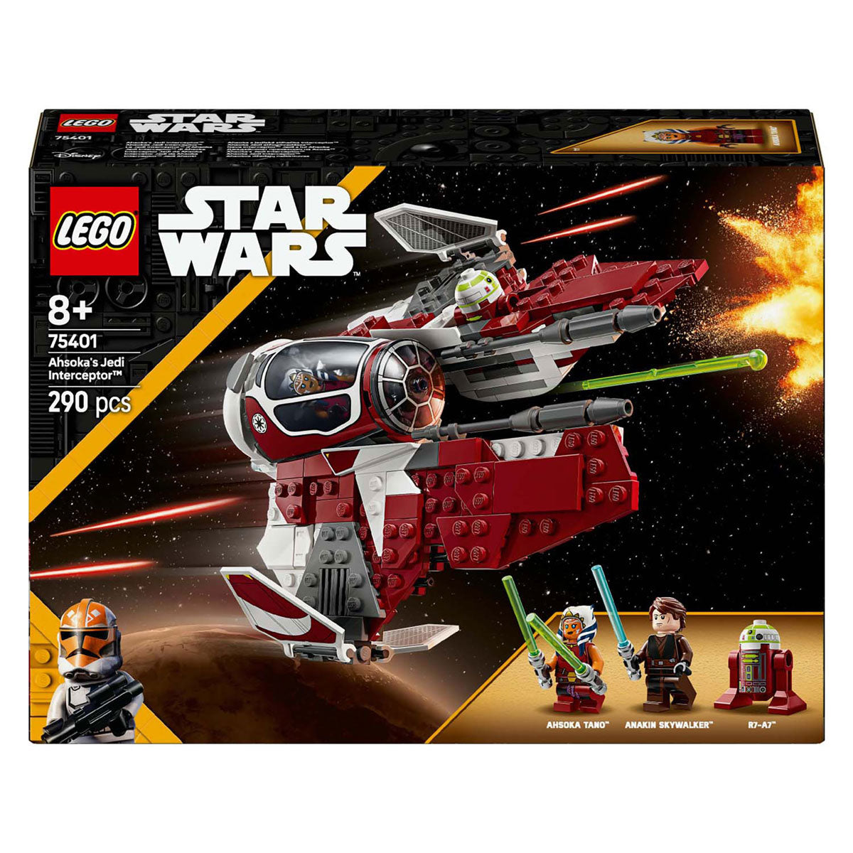 Lego Star Wars 75401 Ahsoka's Jedi prestreznik