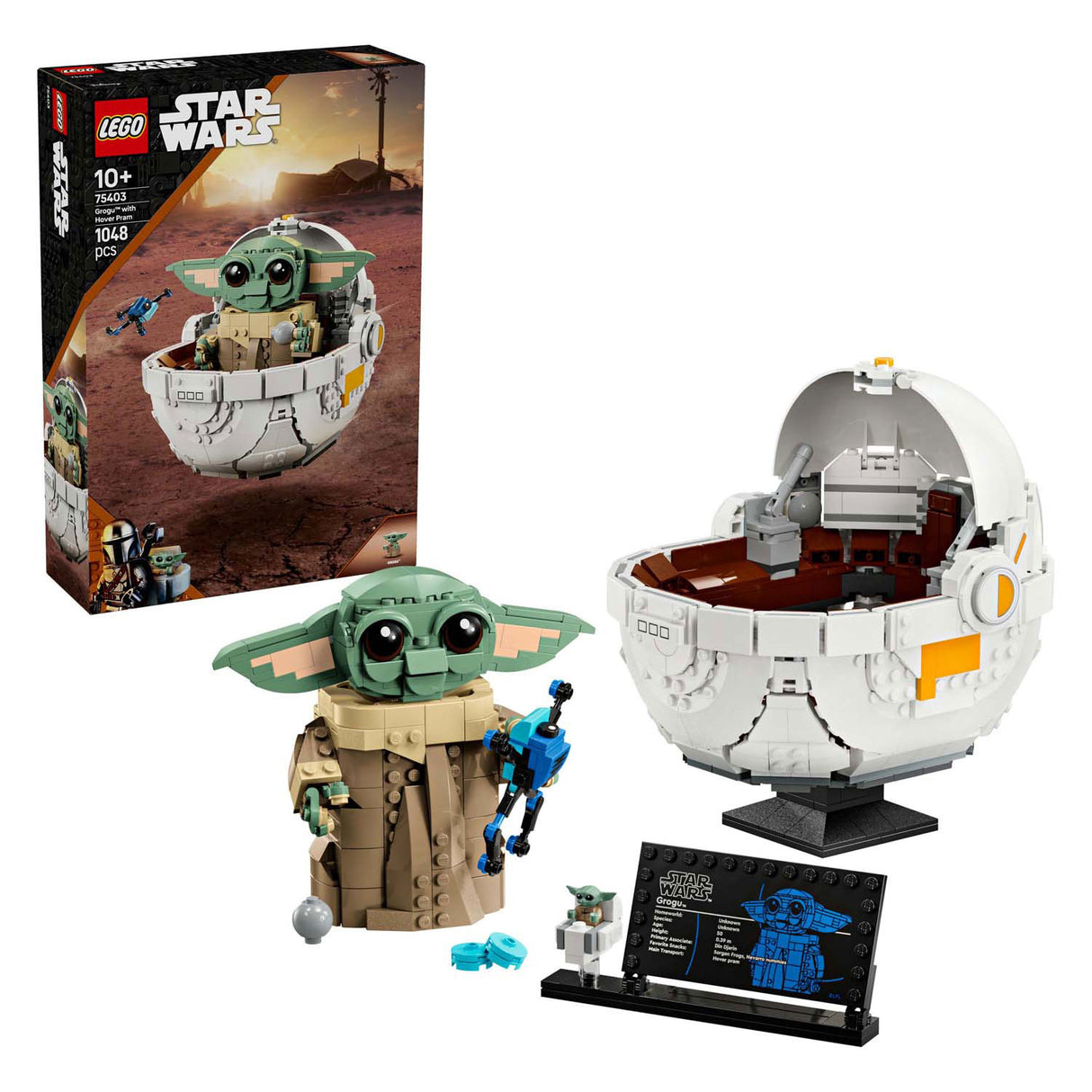 Lego Star Wars 75403 Grogu con Whirliger