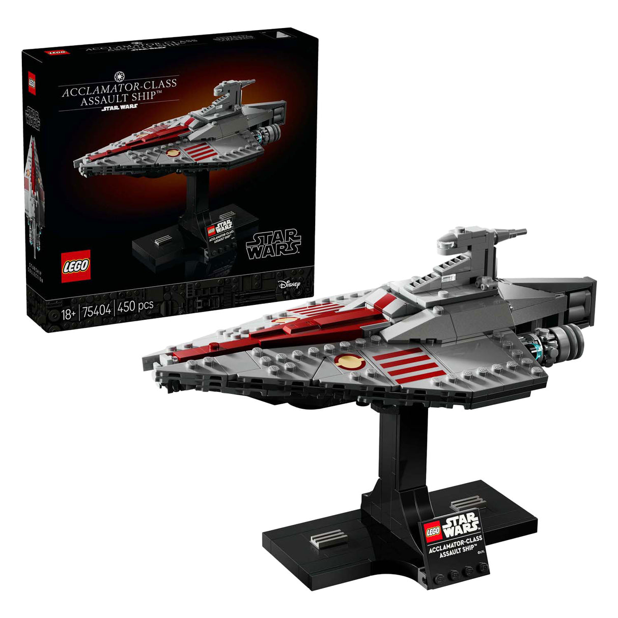 Lego star wars 75404 acclamator-class assault ship