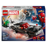 Lego super heroes 76309 spider-man vs. venoms klassieke auto