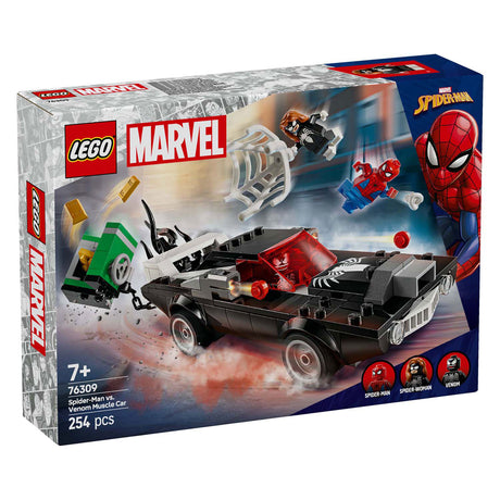 Lego Superhelden 76309 Spider-Man vs. Venoms Oldtimer
