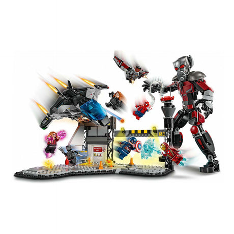 Lego Superhelden 76314 Captain America, Bürgerkriegs-Actionszene
