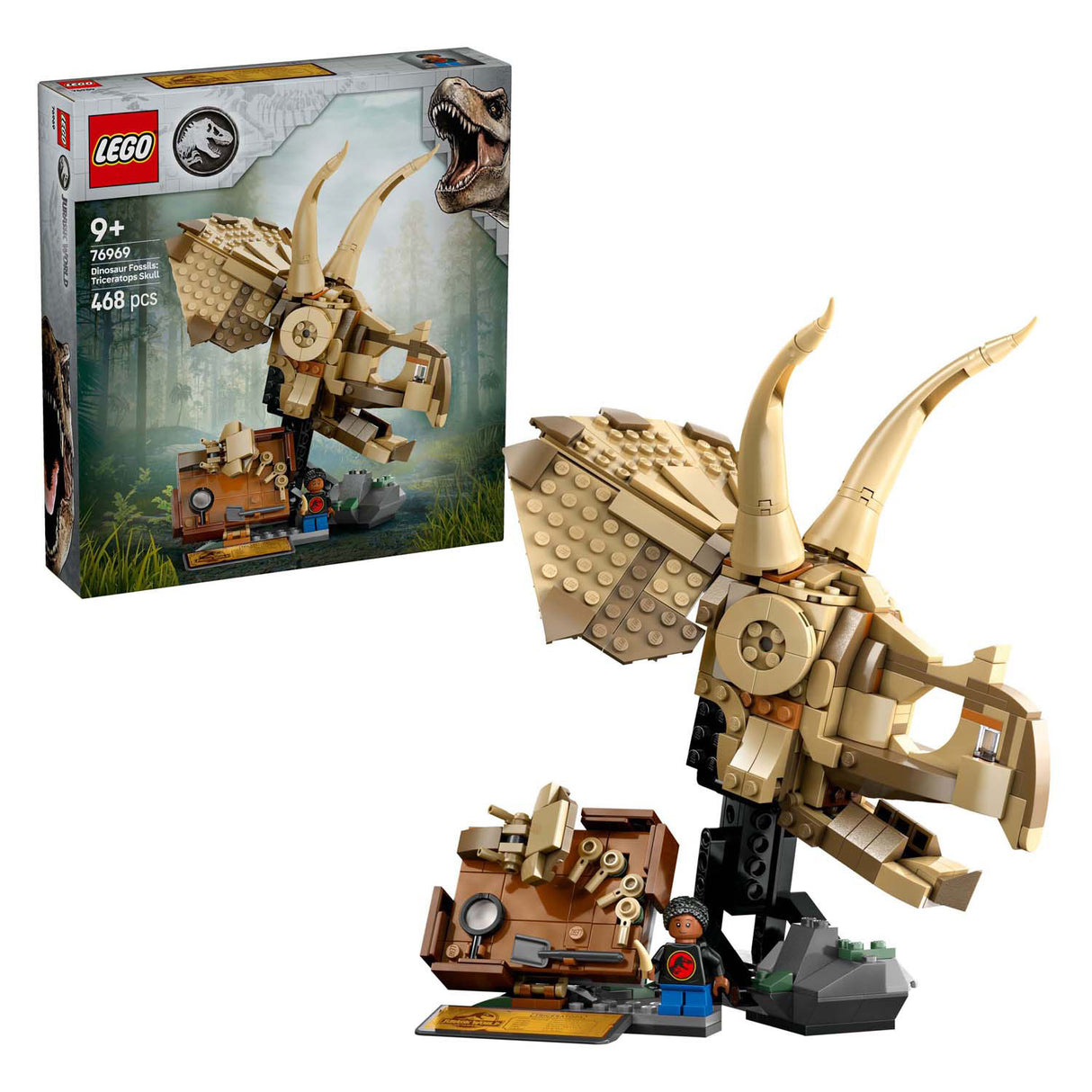 Lego Jurassic World 76969 Dinosaurus Fossilien: Triceratops Schedel