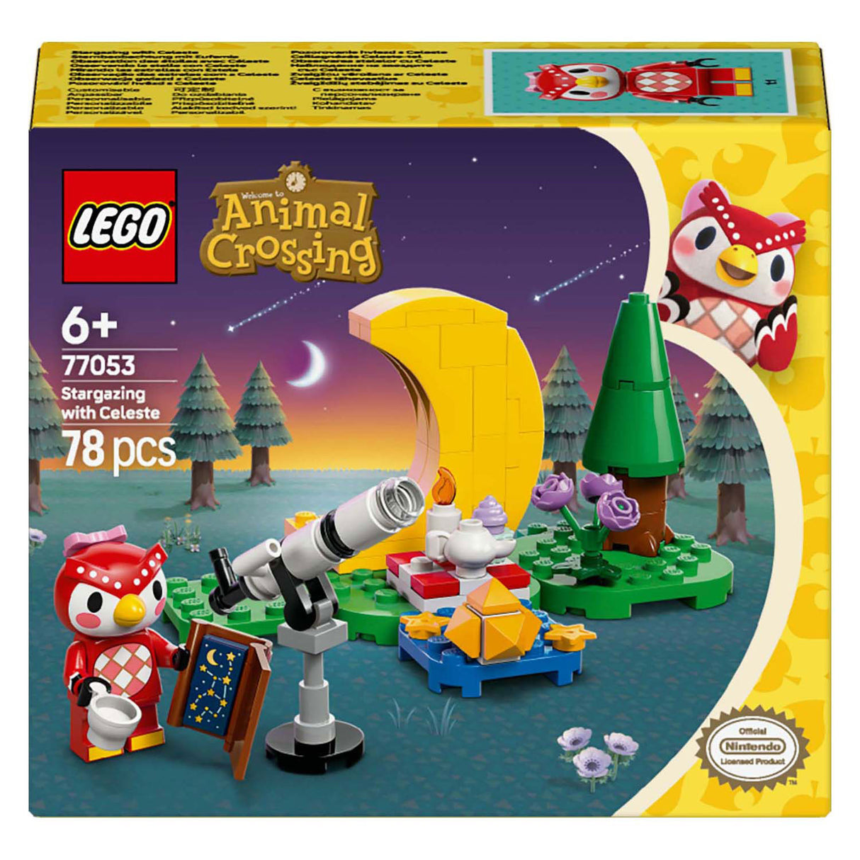 Lego Animal Crossing 77053 Sternenbeobachtung mit Celeste