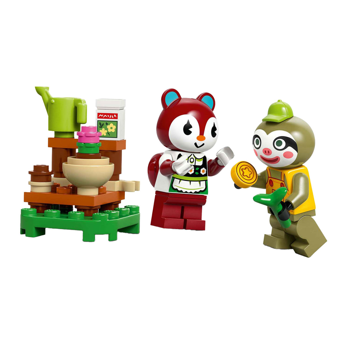 Lego Animal Crossing 77054 Leifs Caravan and Tuinwinkel