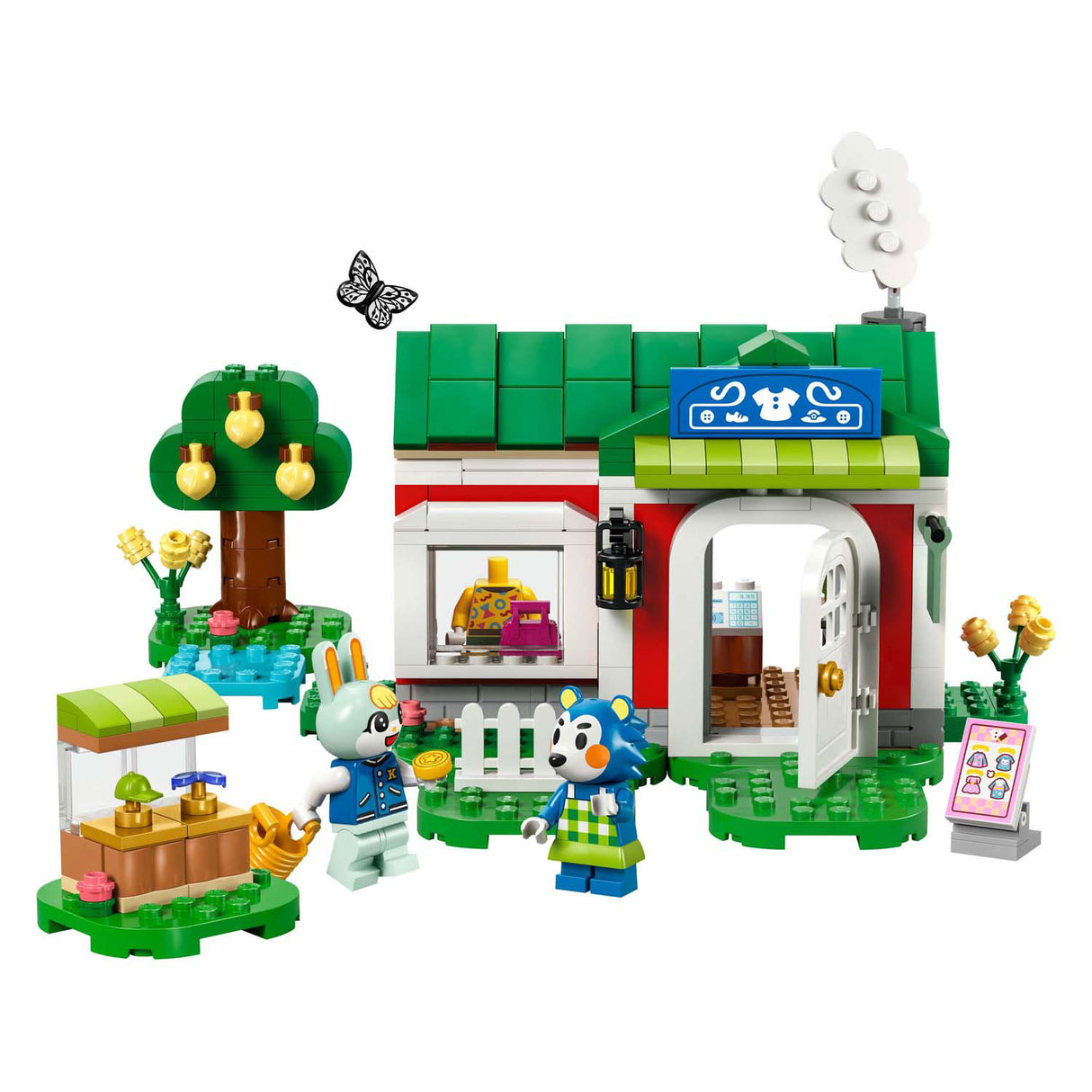 Lego Animal Crossing 77055 Schneider der Schwestern fähig