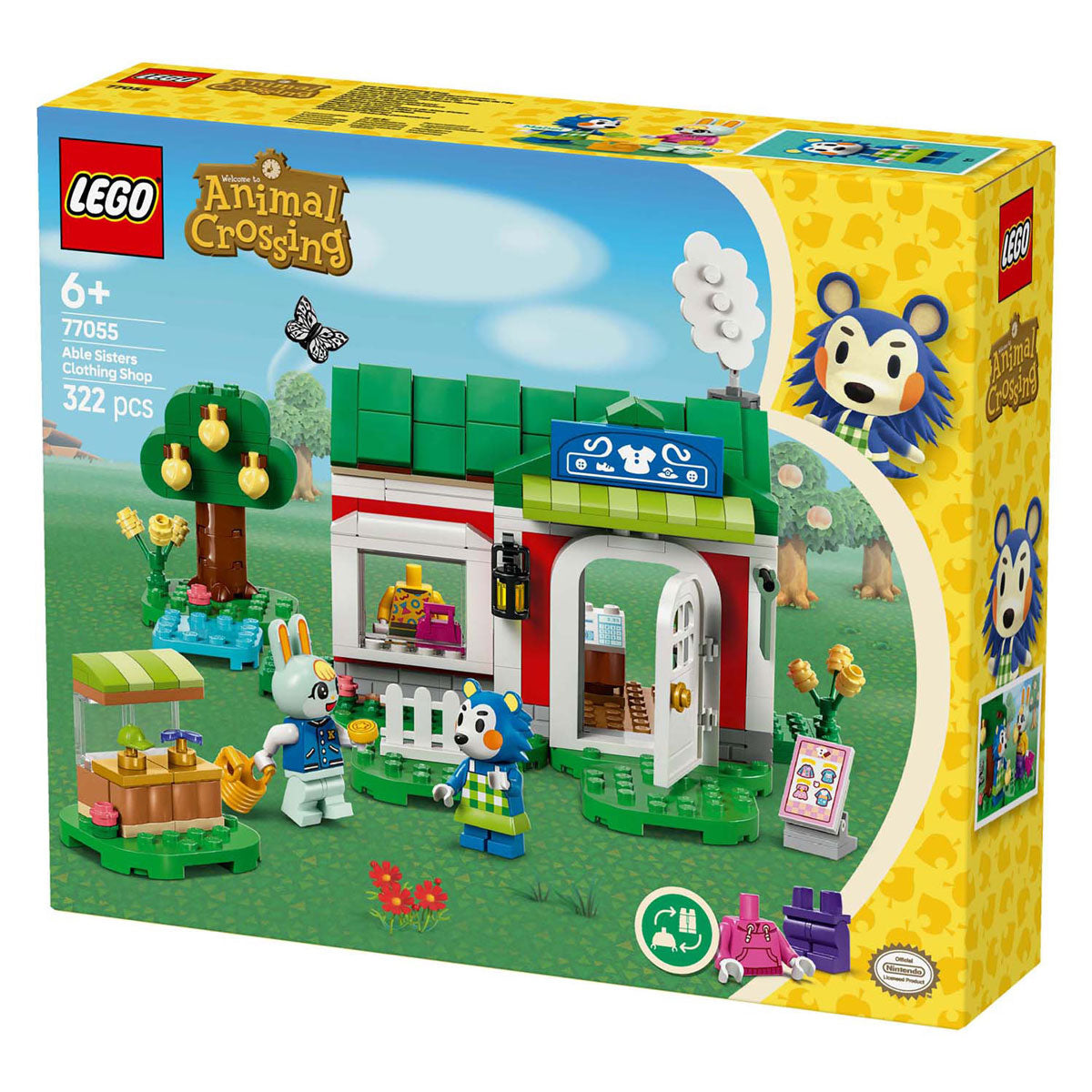 Lego Animal Crossing 77055 krojač sester sposobnih