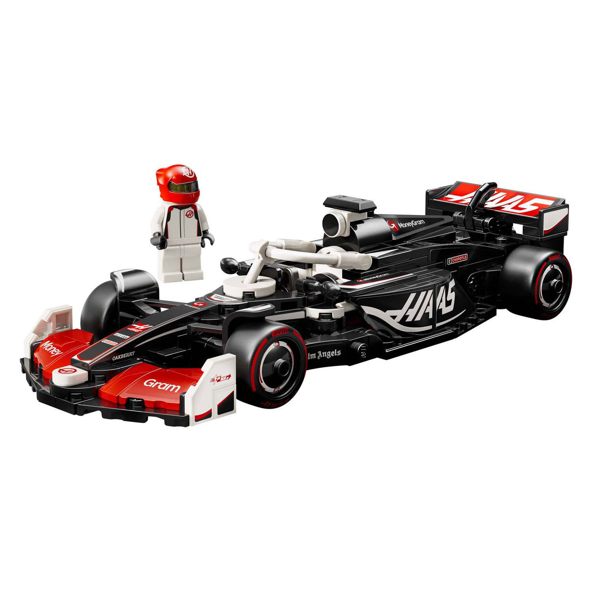 Lego Speed Champions 77250 Moneygram Hare F1 Team VF-24 Rennwagen