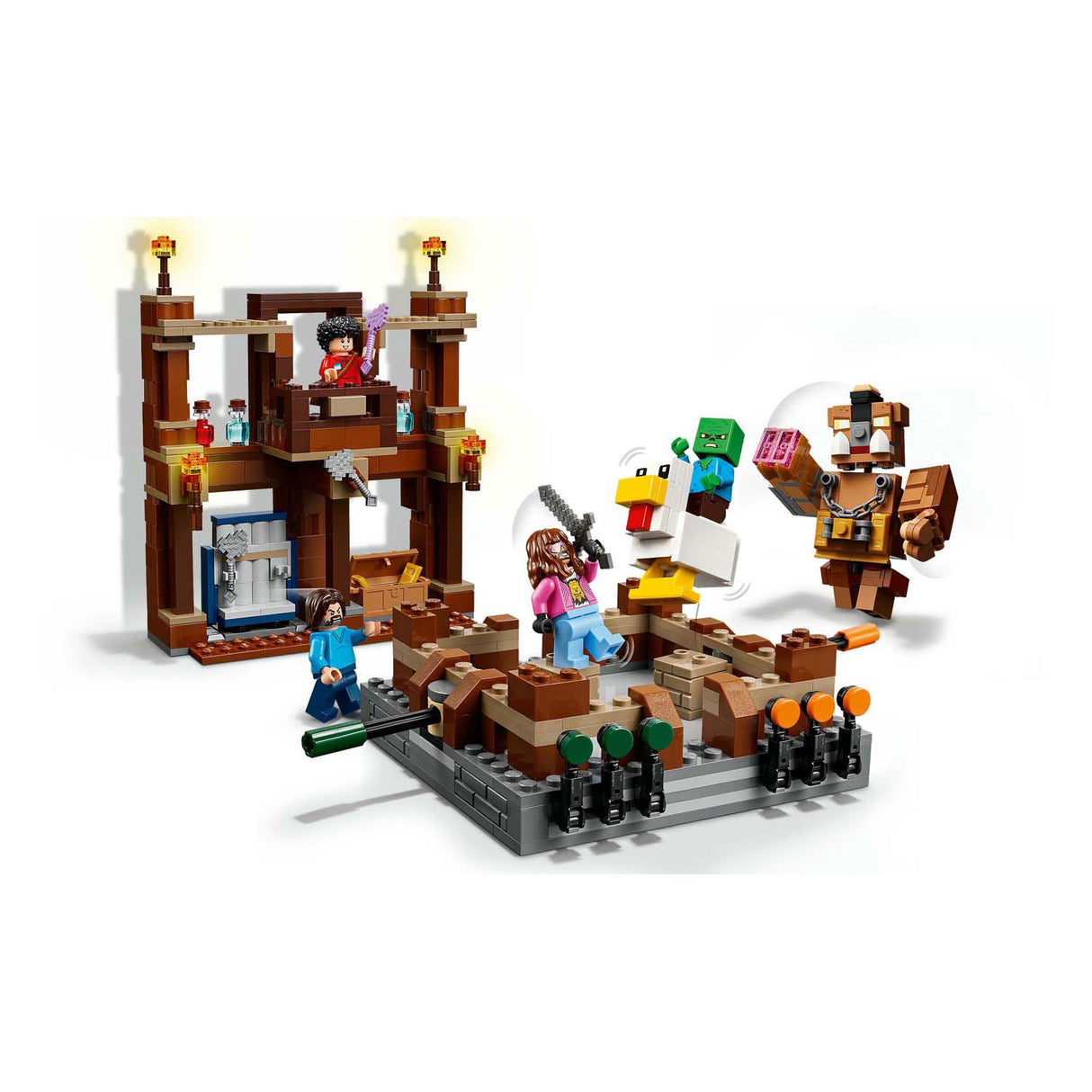 Lego Minecraft Die Arena im Waldhaus – 21272
