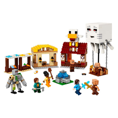 Lego Minecraft: Der schreckliche Ballonangriff auf das Dorf – 21273