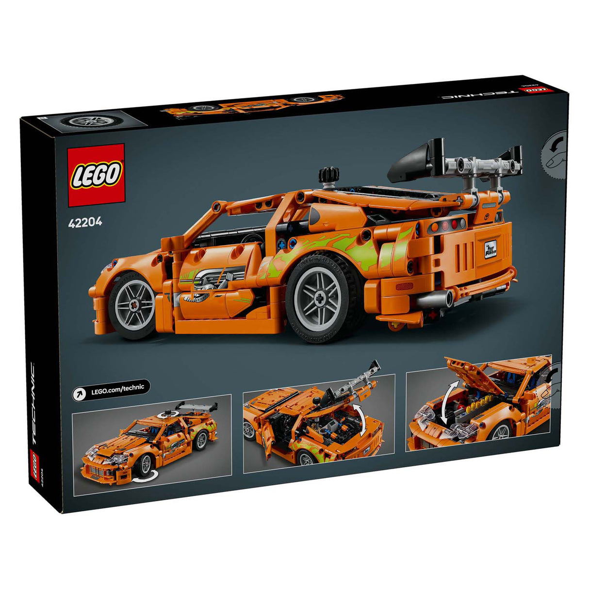 Lego® Technic Fast and Furious Toyota Supra MK4 Set – 42204