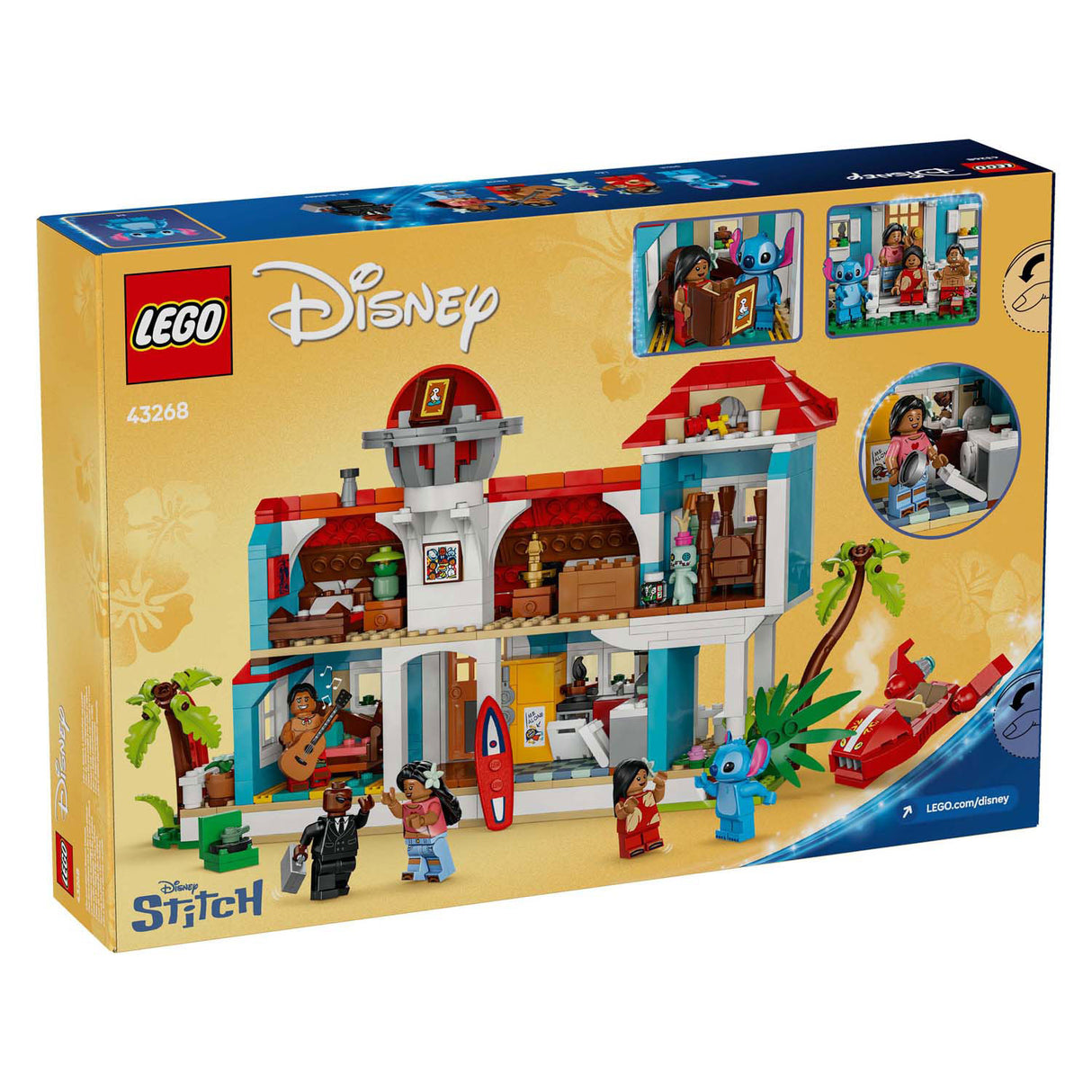 Lego® Disney Lilo und Stitch Strandhaus – 43268