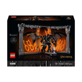 Lego Icons 10367 Buchstütze „Der Herr der Ringe Balrog“.