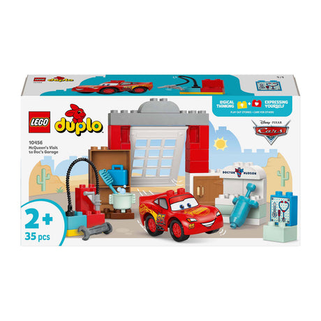 Lego Duplo Disney und Pixar Cars McQueens Besuch in Docs Garage – 10456
