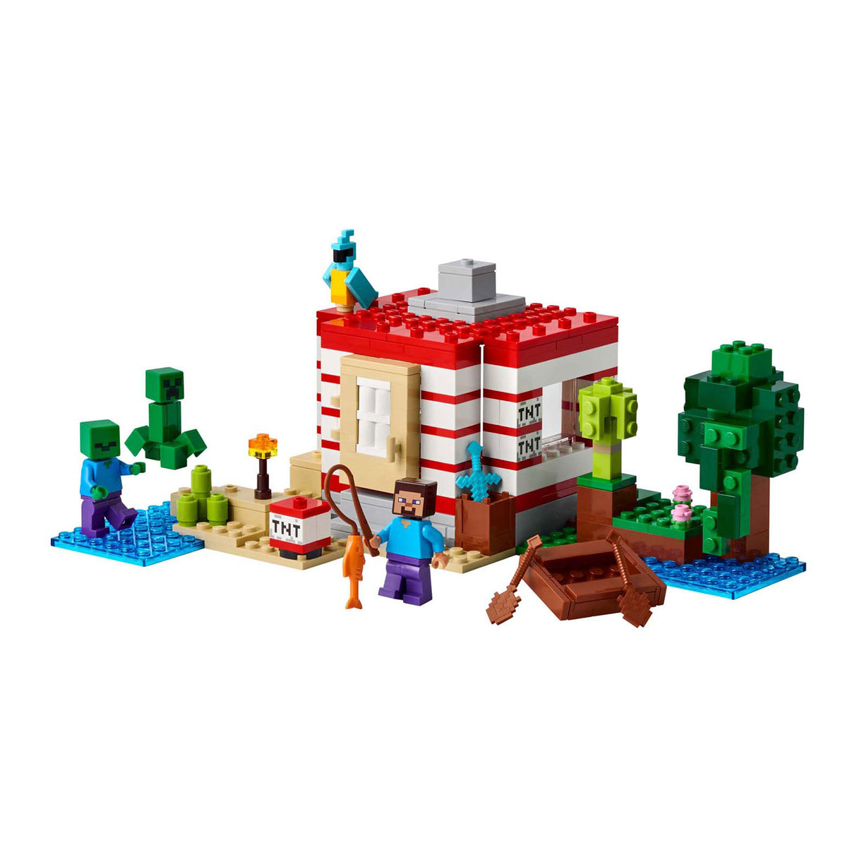 Lego Minecraft 21275 Das TNT-Dschungelhaus