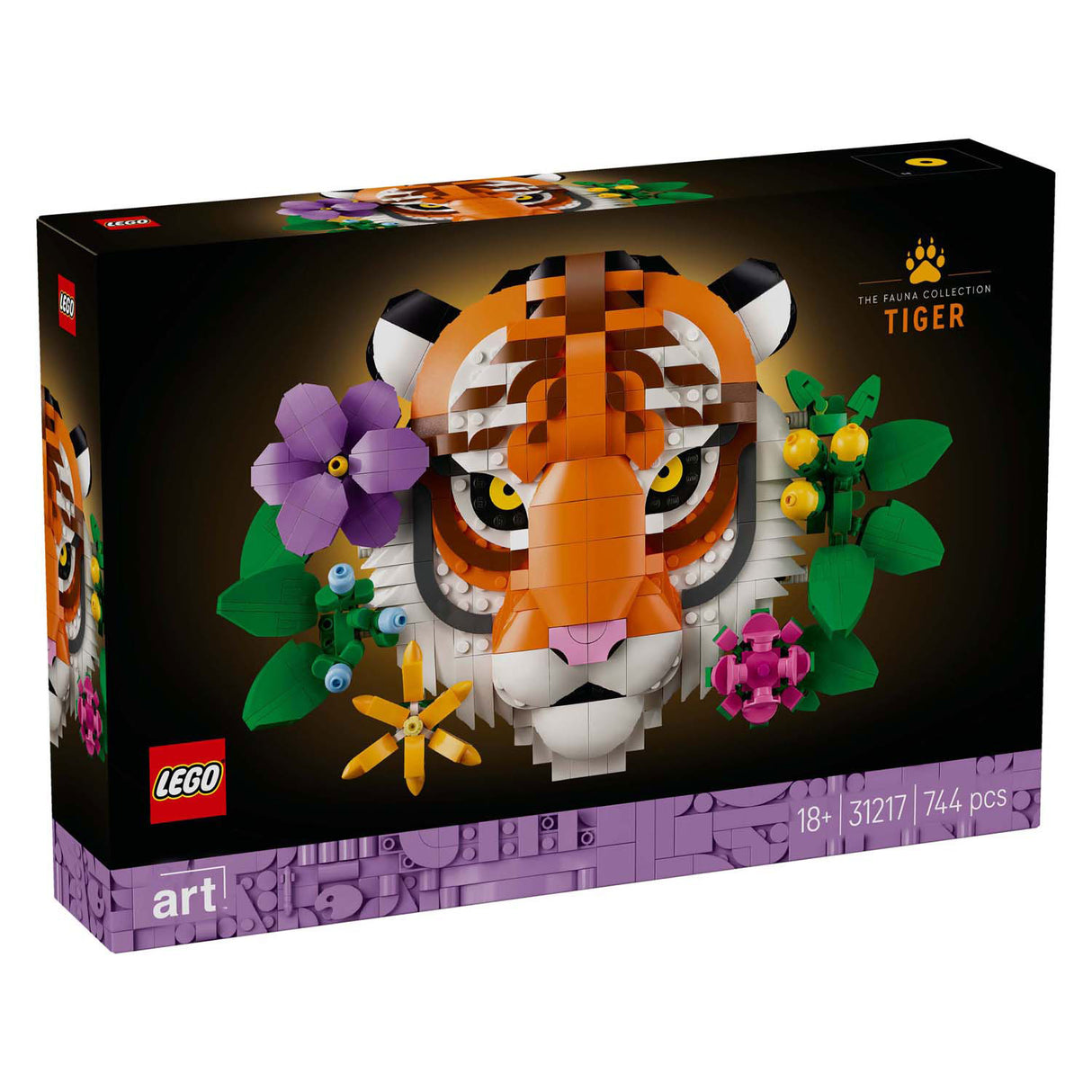 Lego® Art de Fauna-Sammlung – Tiger – 31217