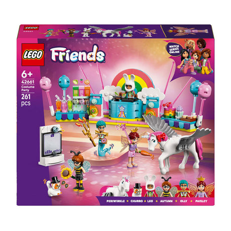 Lego® Friends Kostümparty mit Einhorn und Fee – 42661
