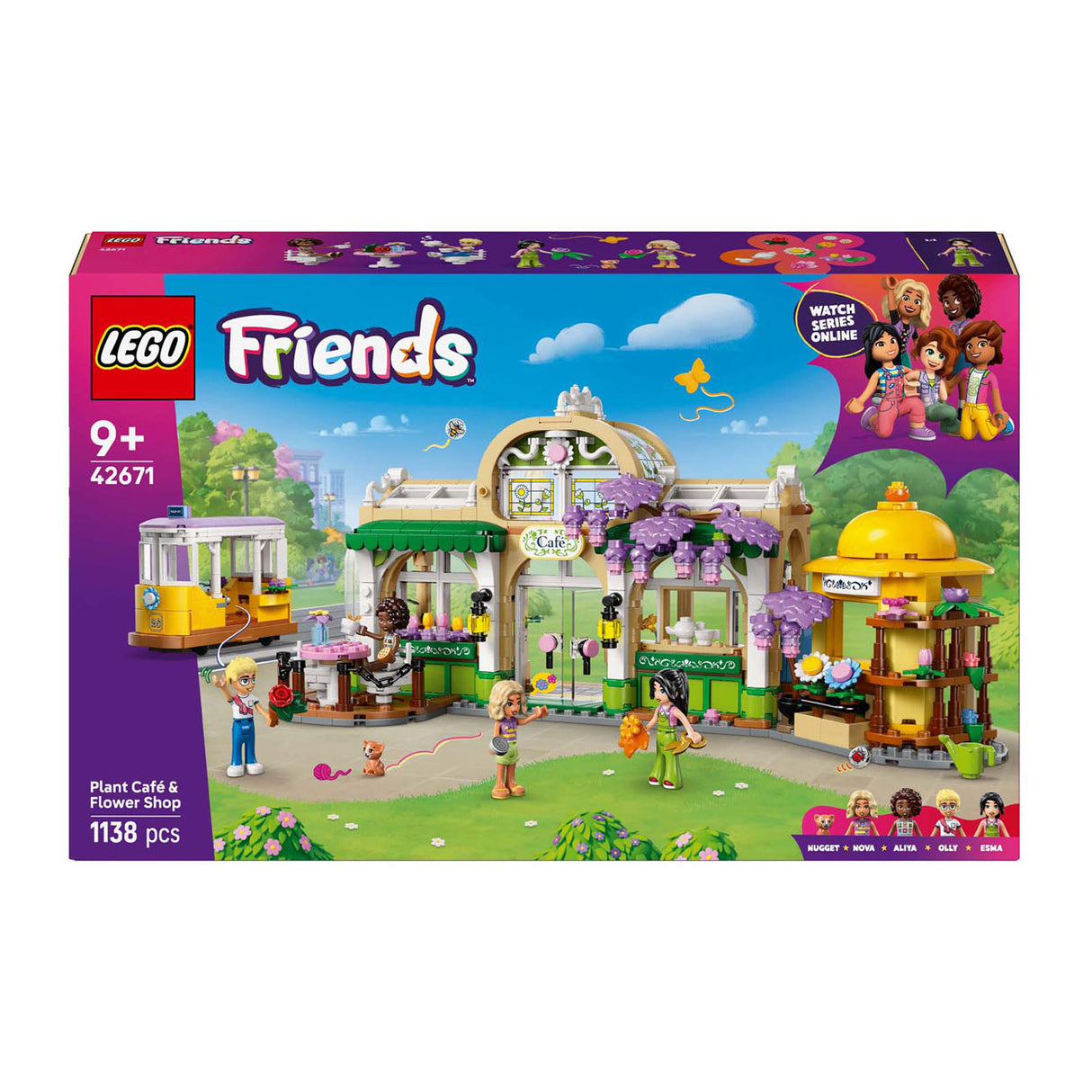 Lego Friends 42671 Pflanzencafé und Blumenladen
