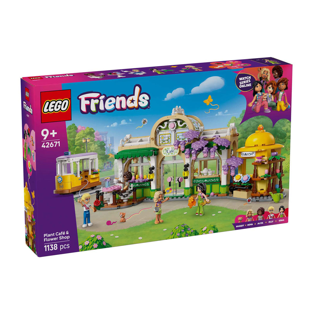 Lego Friends 42671 Pflanzencafé und Blumenladen