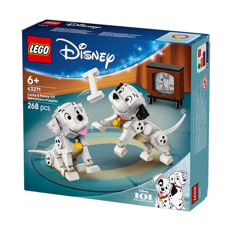Lego 43271 Disney-Klassiker Lucky und Penny aus 101 Dalmatiner
