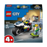 Lego City 60455 Verfolgungsjagd mit Polizeimotorrad