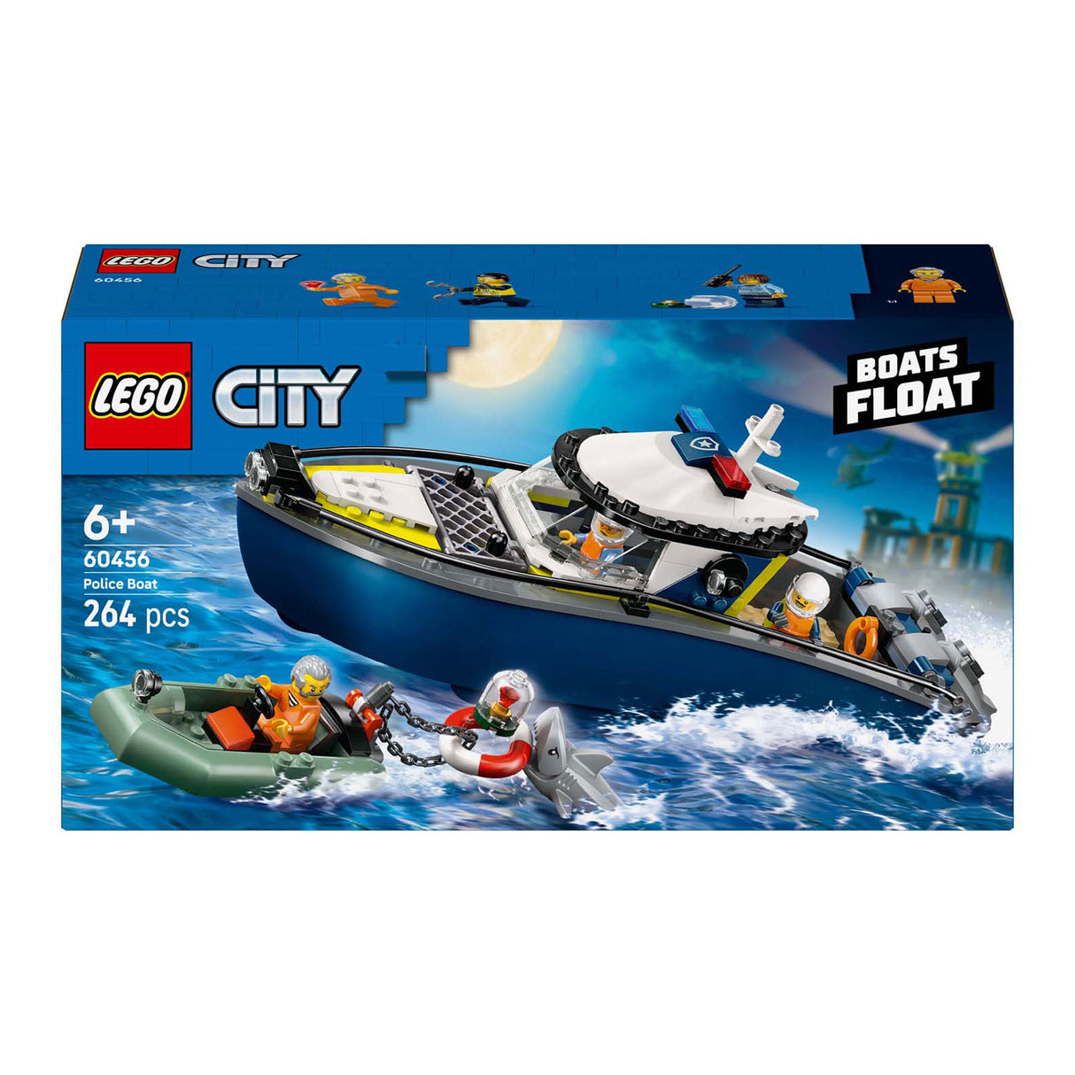 Lego City 60456 Verfolgungsjagd mit Polizeiboot