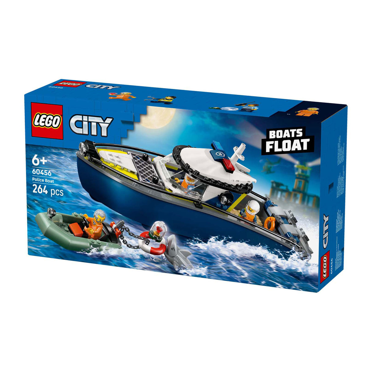 Lego City 60456 Verfolgungsjagd mit Polizeiboot