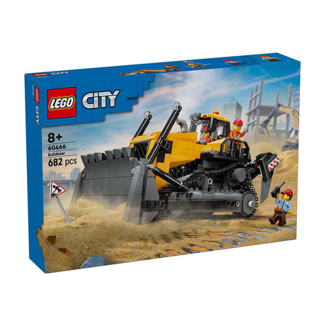 Lego City 60466 Gelber Bulldozer