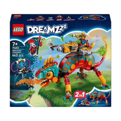 Lego Dreamzzz Mateos Feuerchamäleon-Spielzeug – 71492