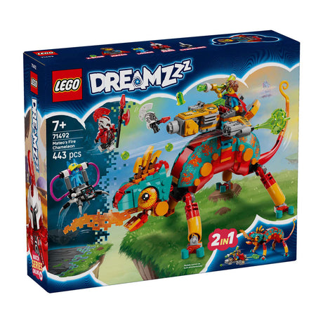 Lego Dreamzzz Mateos Feuerchamäleon-Spielzeug – 71492
