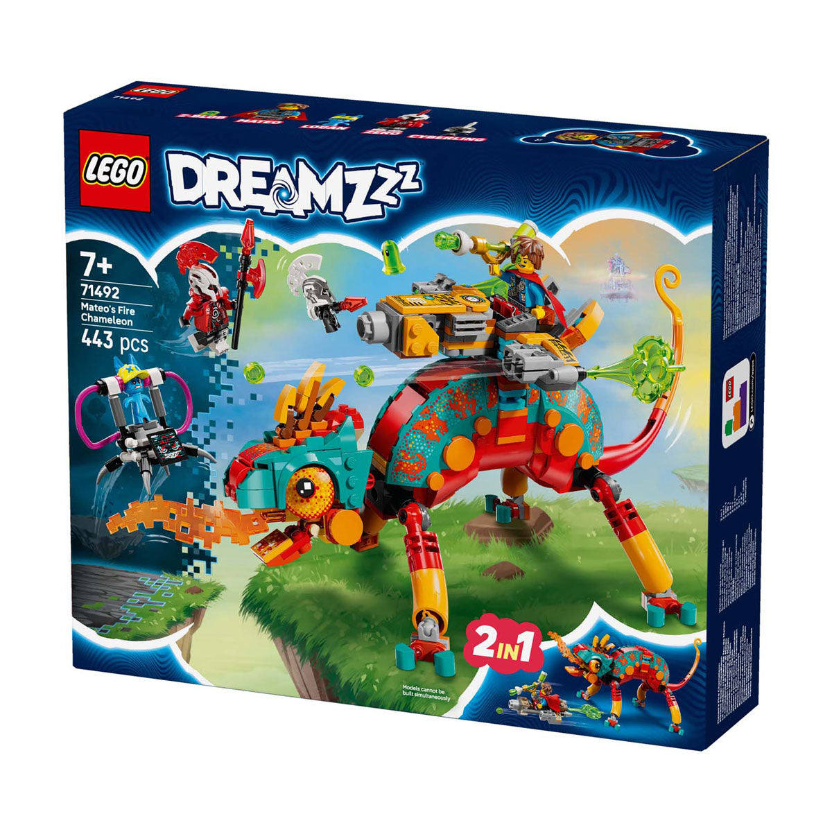 Lego Dreamzzz 71492 Mateos Feuerchamäleon