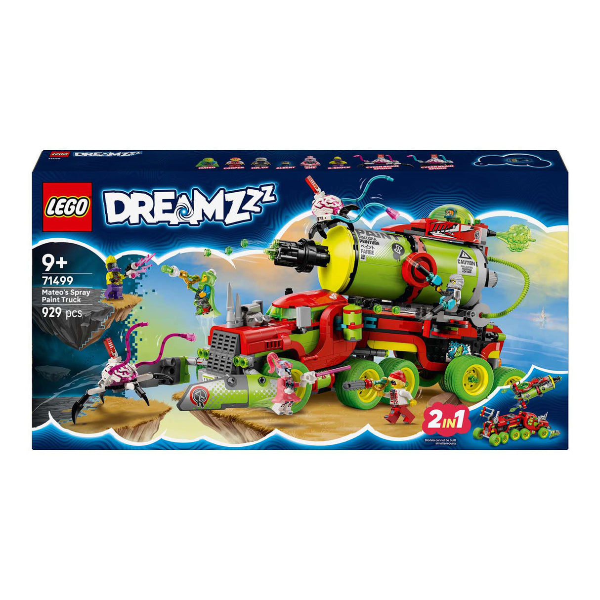 Lego Dreamzzz 71499 Mateos Spraydosen-Truck