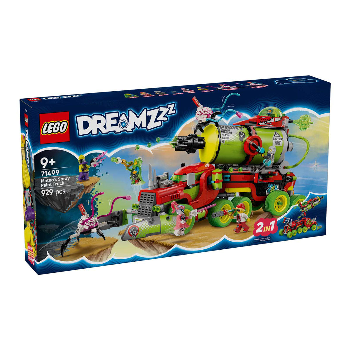 Lego® dreamzzz™ Mateos Spraydosen-LKW-Spielzeug – 71499