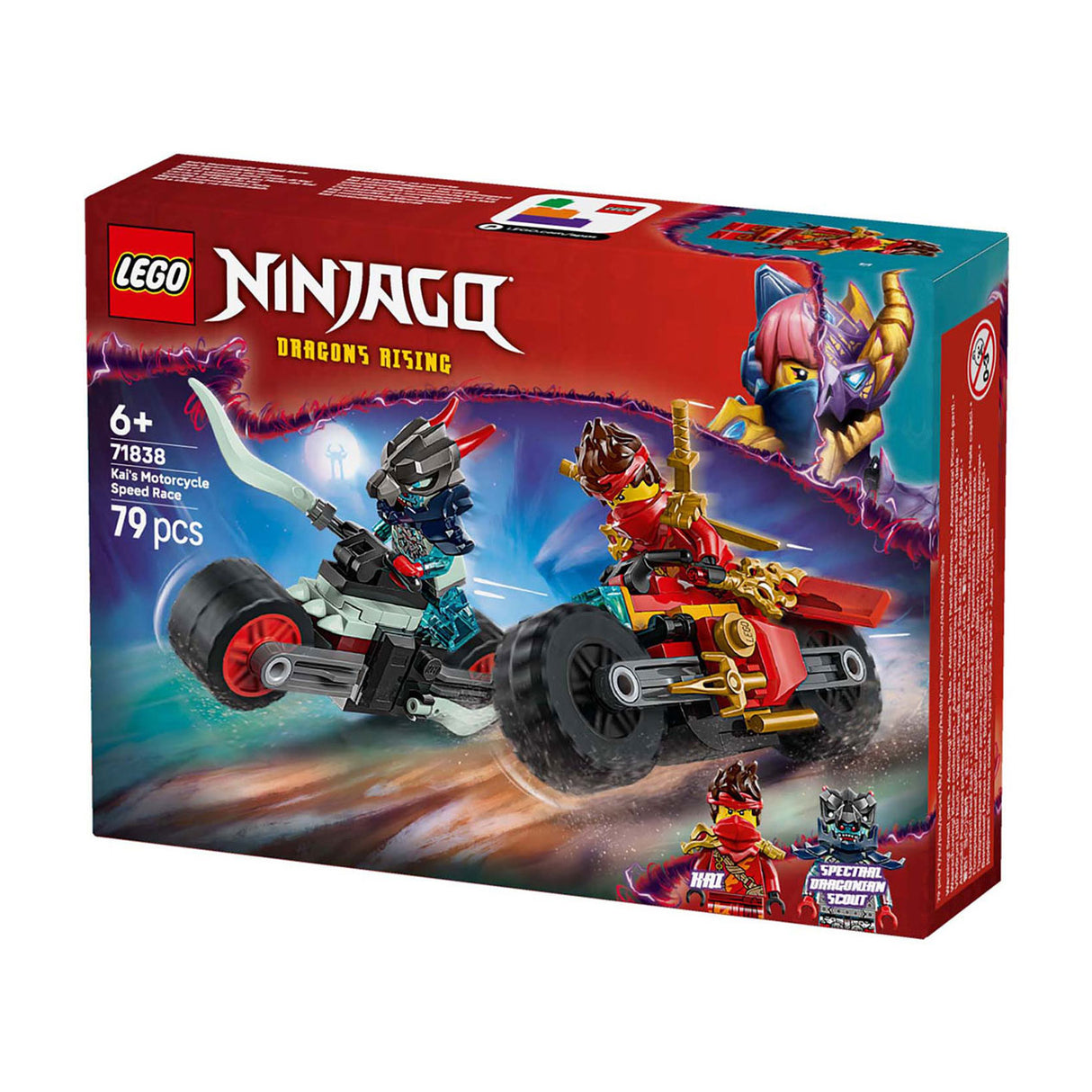 Lego Ninjago 71838 Kais Motorradrennen