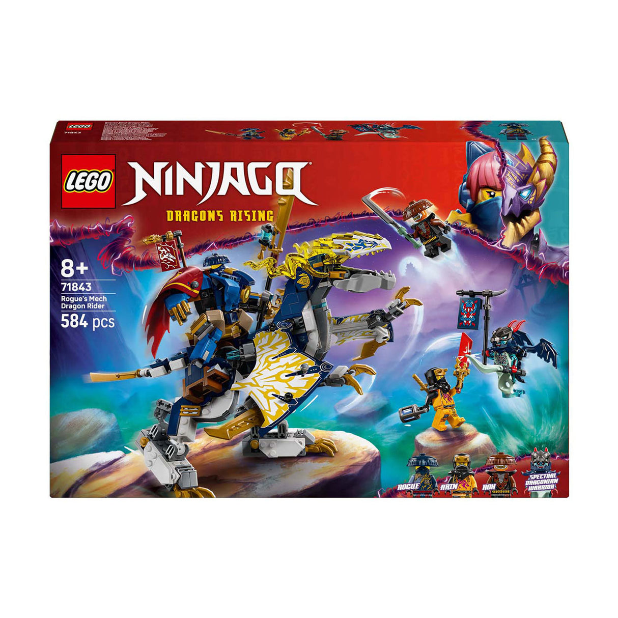 Lego Ninjago 71843 Schurken-Mech-Drachenreiter
