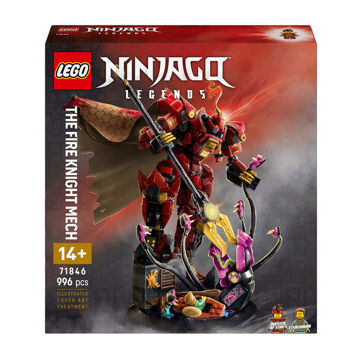 Lego 71846 Ninjago, der Feuerritter-Mech